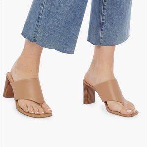 JustFab Paloma Mule Heeled Sandal